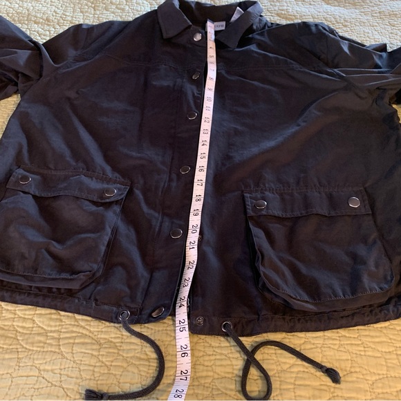 Chico’s Black Windbreaker Jacket * XL/16 - Picture 10 of 16